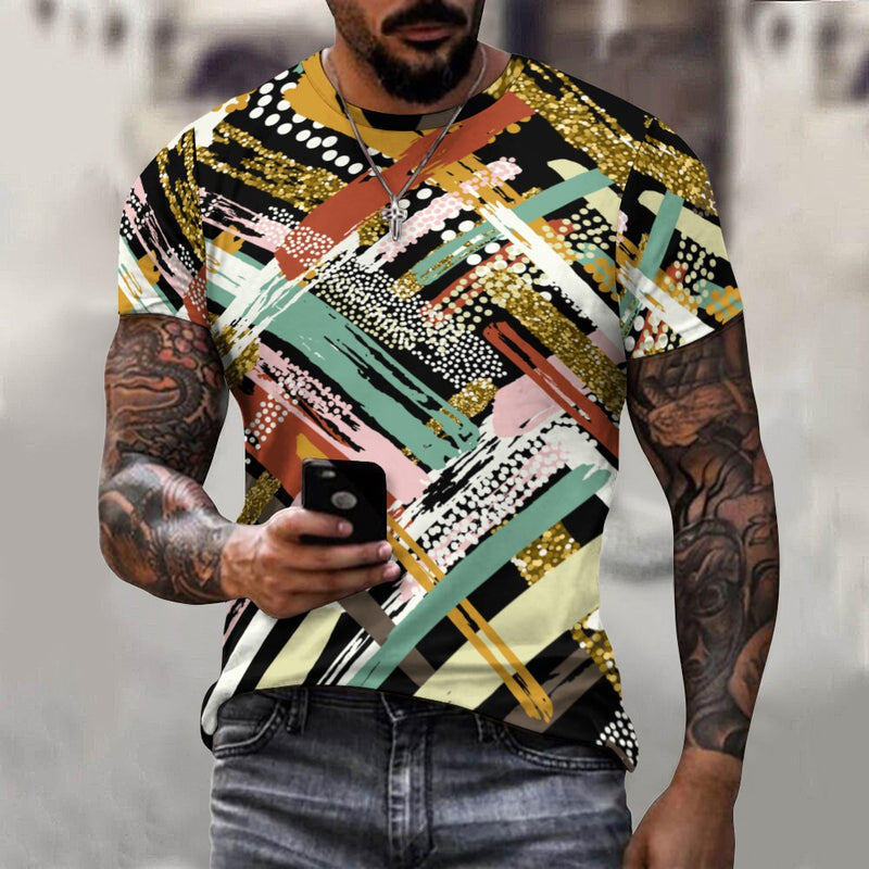 Men's Cotton T-shirt Inkedjoy