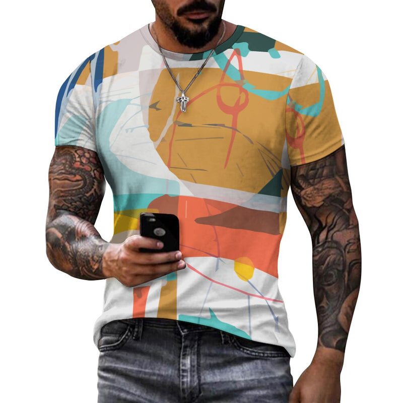 Men's Cotton T-shirt Inkedjoy