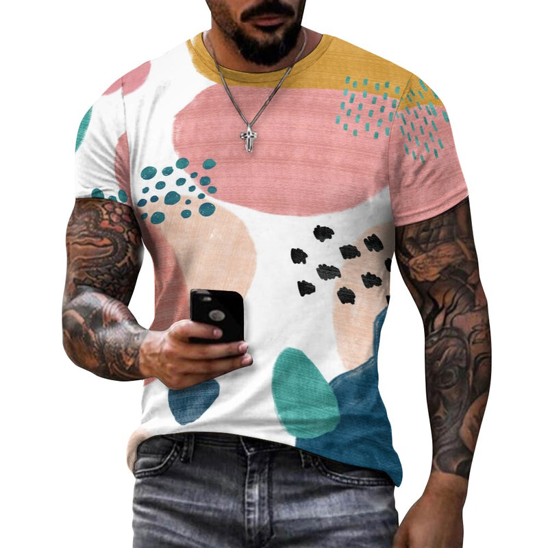 Men's Cotton T-shirt Inkedjoy