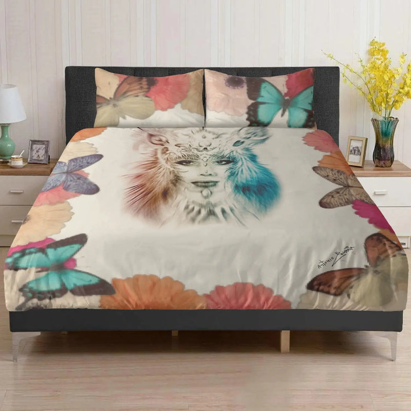 3in1 Bedding Set copri piumone più federe