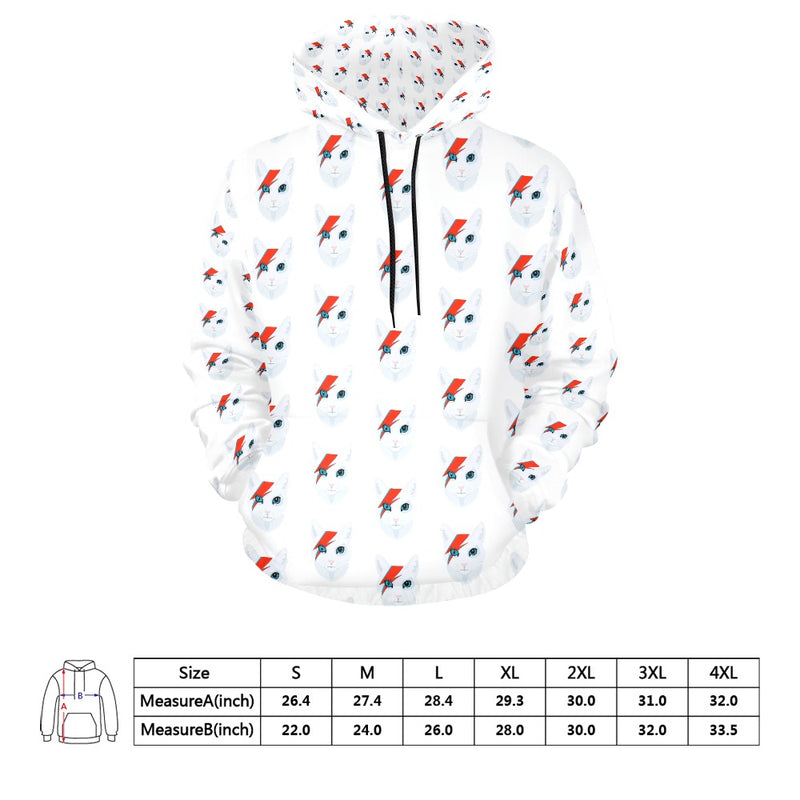 Men's All Over Print Hoodie (USA Size) (Model H13) Inkedjoy