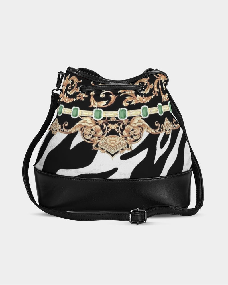 art Mini Drawstring Bucket Bag trisarte