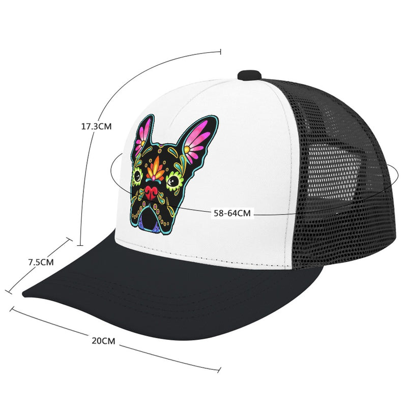 Baseball Cap Bent glue rear hollow (multi-color optional) Inkedjoy