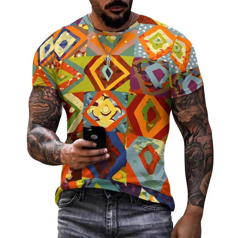 Men's Cotton T-shirt Inkedjoy