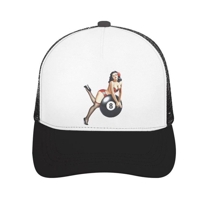 Baseball Cap Bent glue rear hollow (multi-color optional) Inkedjoy