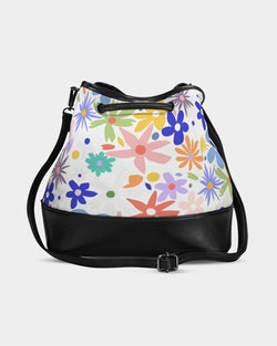 art Mini Drawstring Bucket Bag trisarte