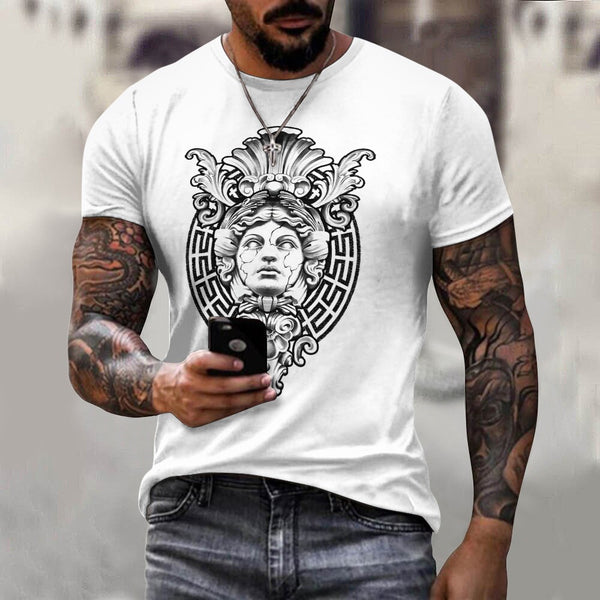 Men's Cotton T-shirt Inkedjoy