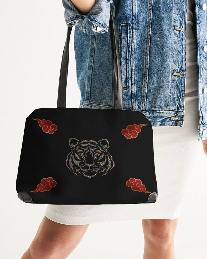 Art Shoulder Bag Tiger