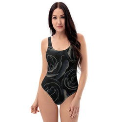 Costume da bagno black rose