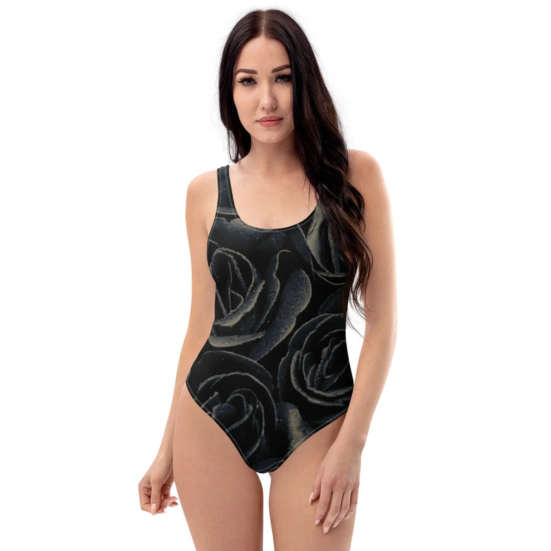 Costume da bagno black rose