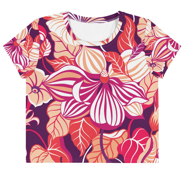 Crop top pop orchidea