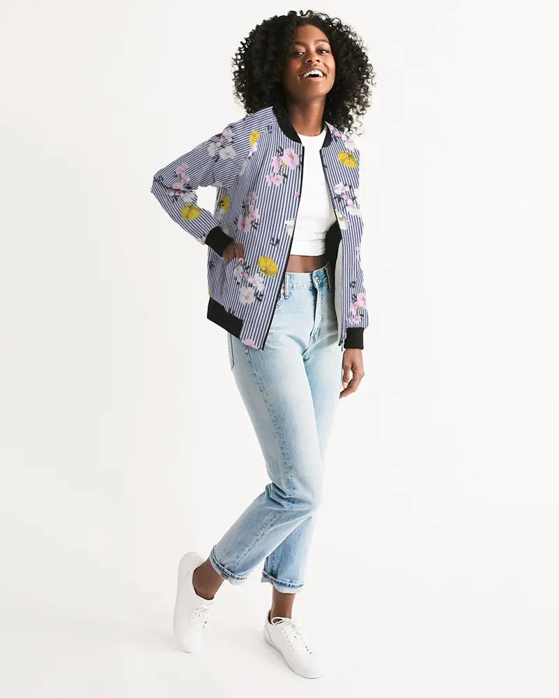 Floral Women's Bomber Jacket