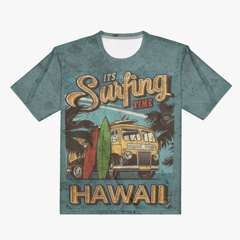 Camiseta de surf vintage para hombre