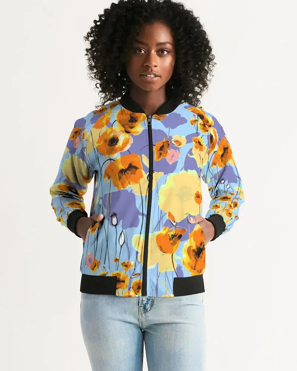 Summer Flowers Women's Bomber Jacket