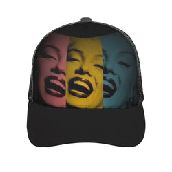 Baseball Cap Bent glue rear hollow (multi-color optional) Inkedjoy