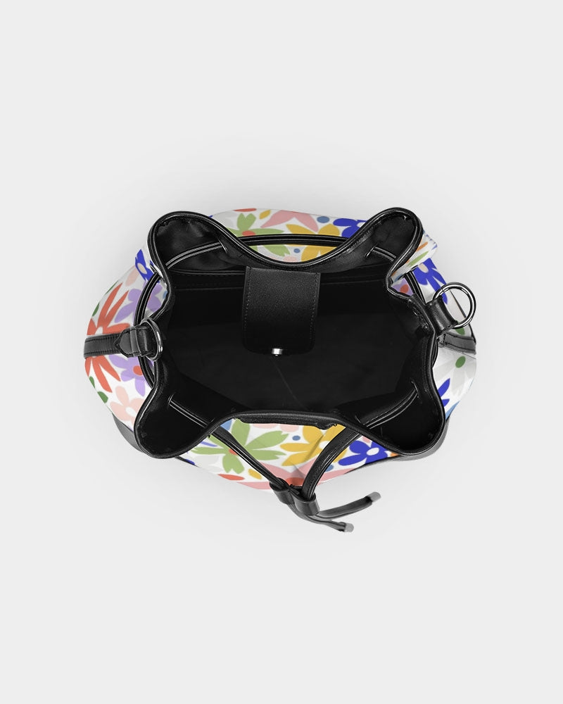 art Mini Drawstring Bucket Bag trisarte