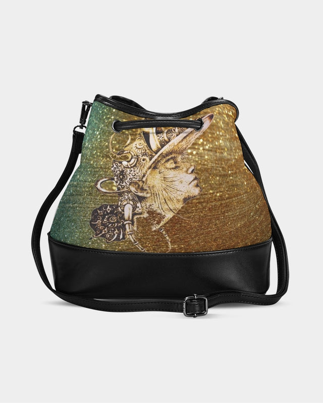 oro Mini Drawstring Bucket Bag trisarte