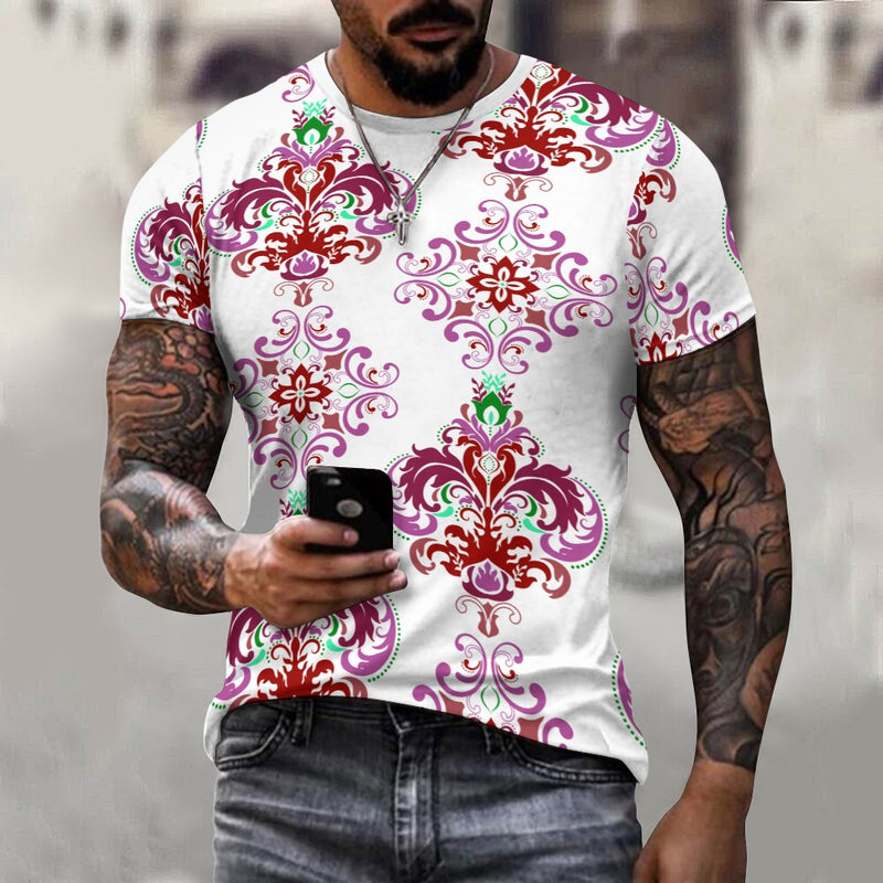 Men's Cotton T-shirt Inkedjoy