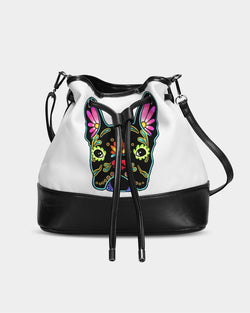 art Mini Drawstring Bucket Bag trisarte